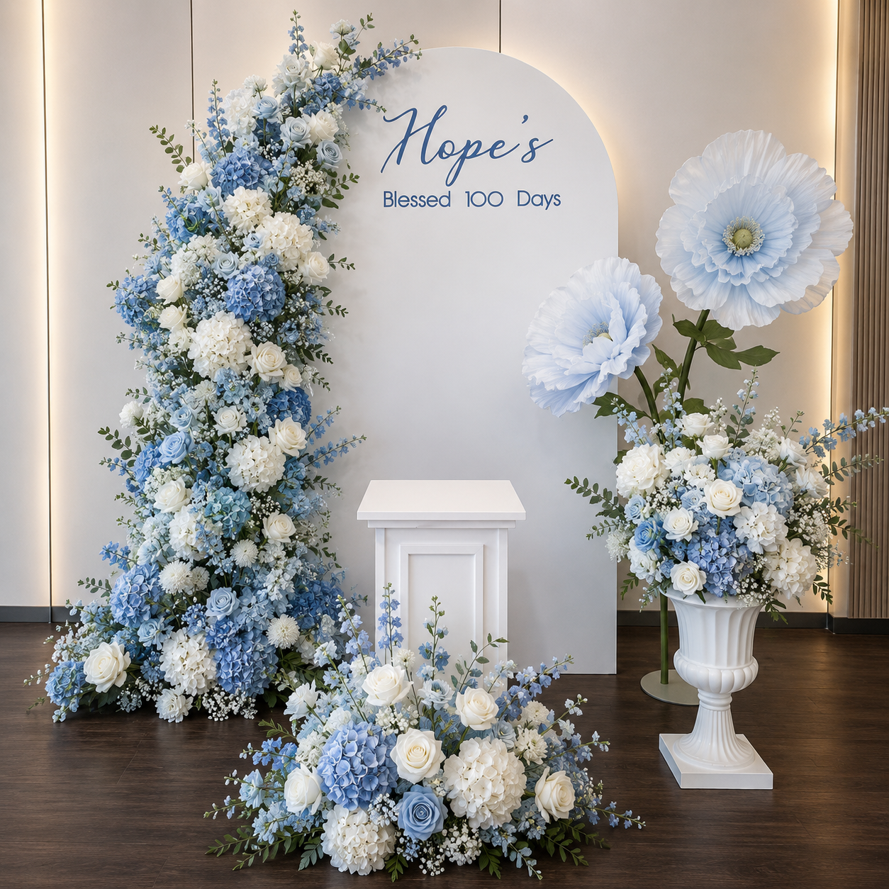 Flower theme decoration
