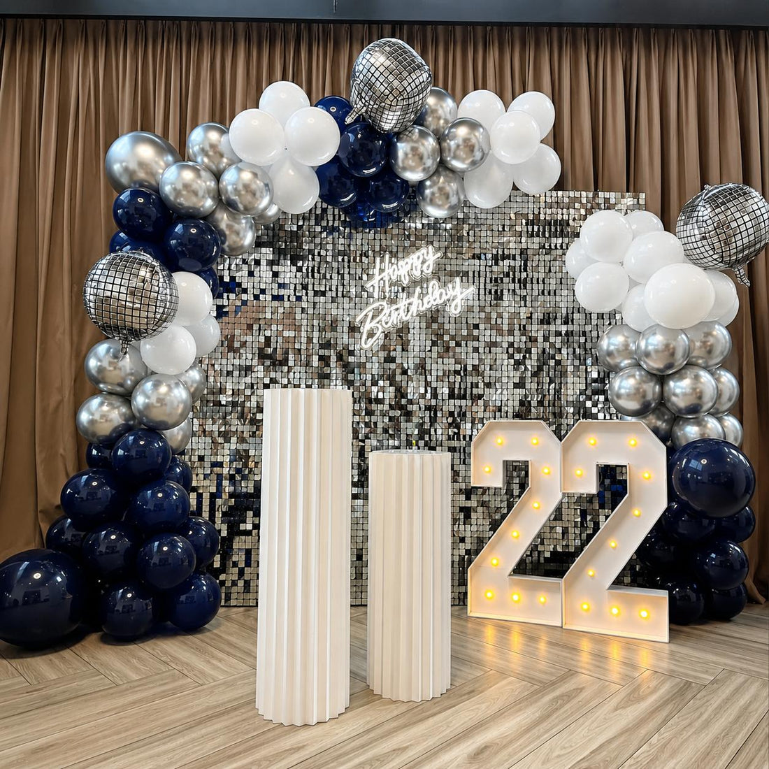 Shimmer tiles OCC func room