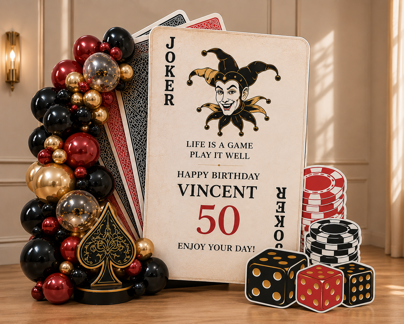 Poker theme The Joker