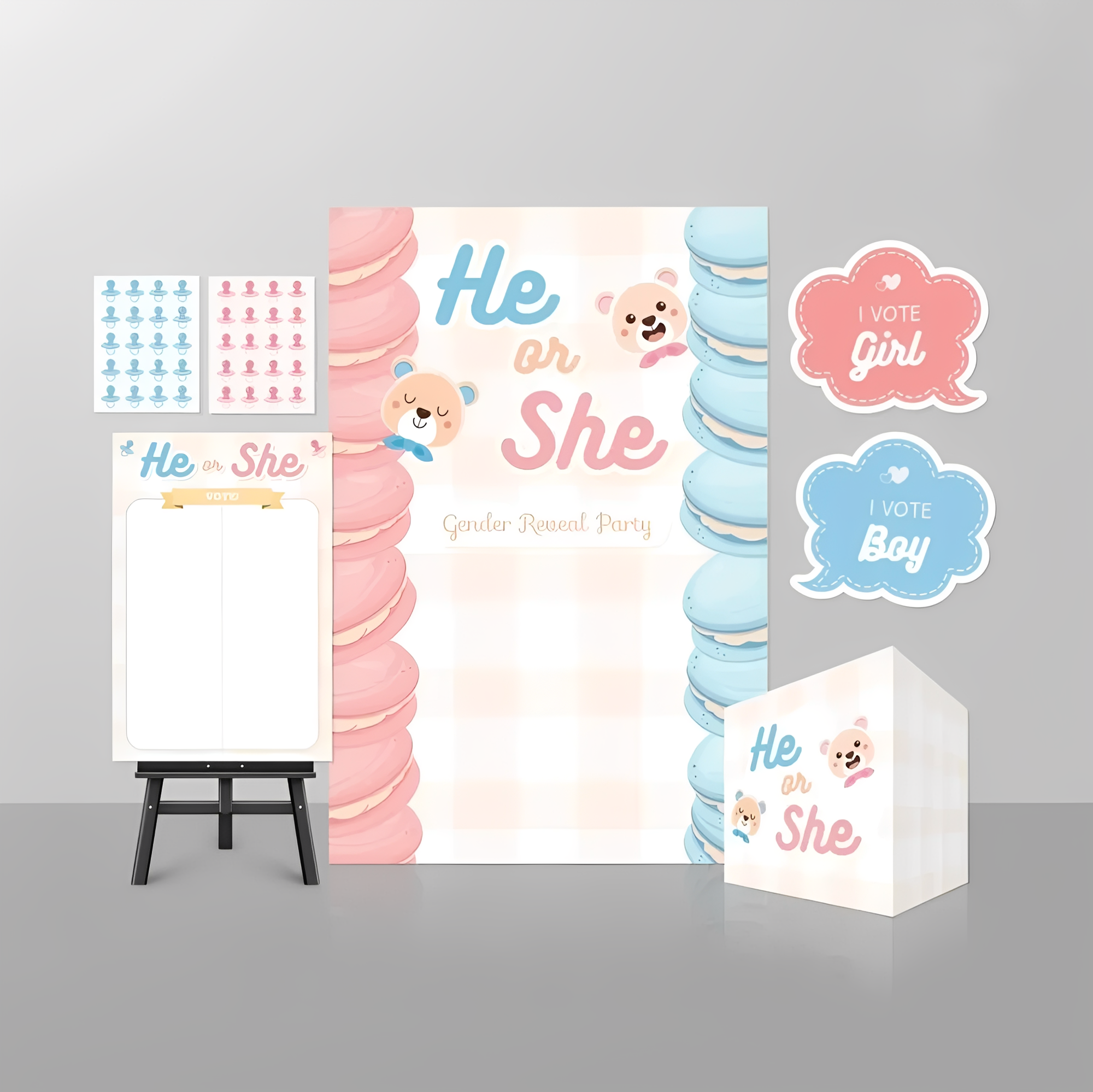 Gender Reveal Premium Package